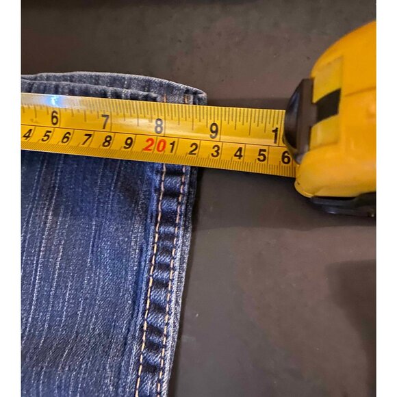 BKE Ryan Straight Jeans Mens 36L 32" Blue Denim Pants - Picture 8 of 8